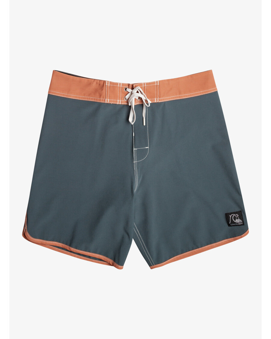 Quiksilver Original Scallop 18" šortky - Tmavá Bridlica