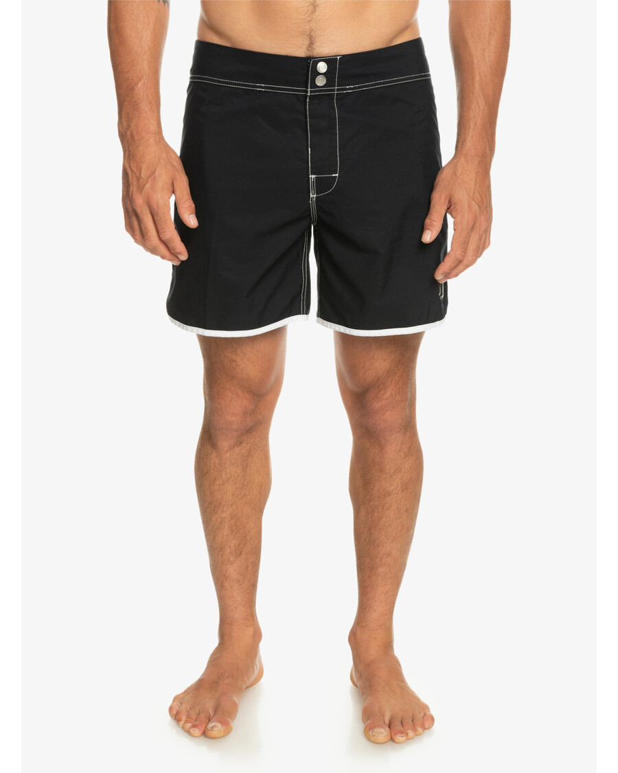 Quiksilver Original Scallop Snap 16" šortky - čierne