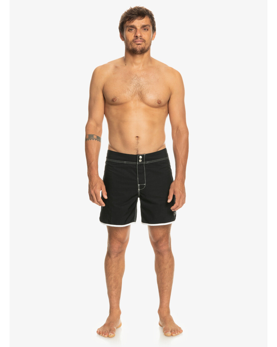 Quiksilver Original Scallop Snap 16" šortky - čierne