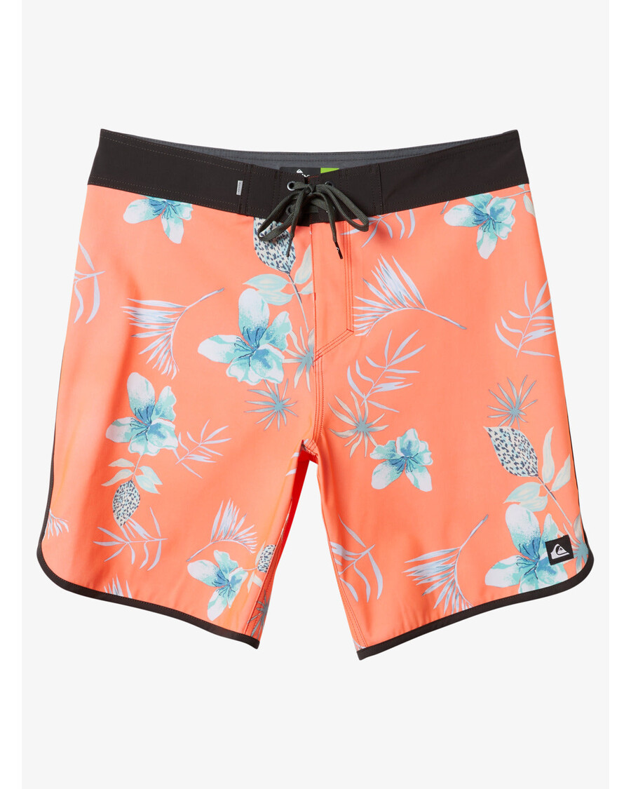 Quiksilver Surfsilk Scallop 19" Boardšortky - Ohnivý Koral