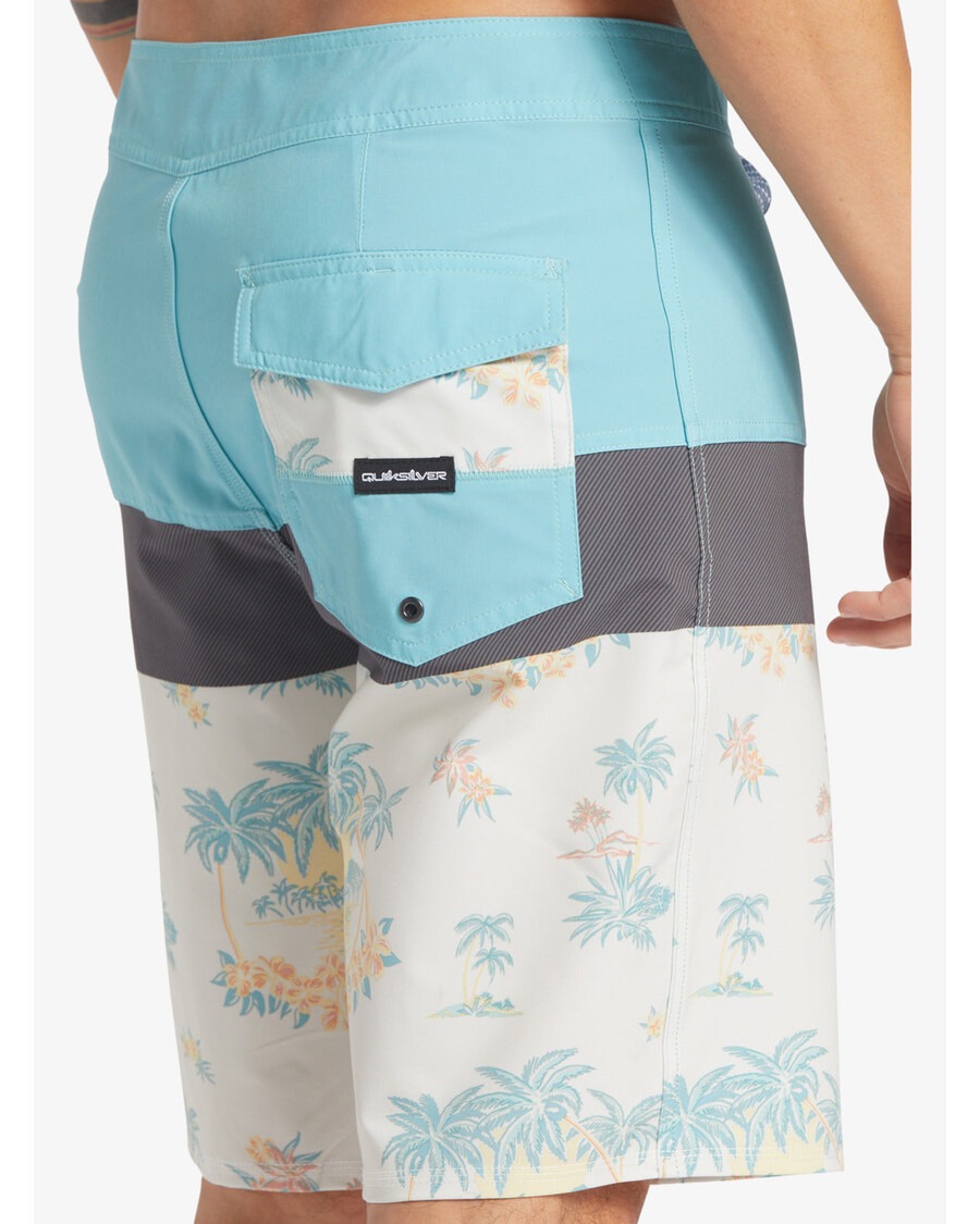 Quiksilver Surfsilk Paneliniai 20 Colių šortai - Sniego Baltumo Delno Spritz