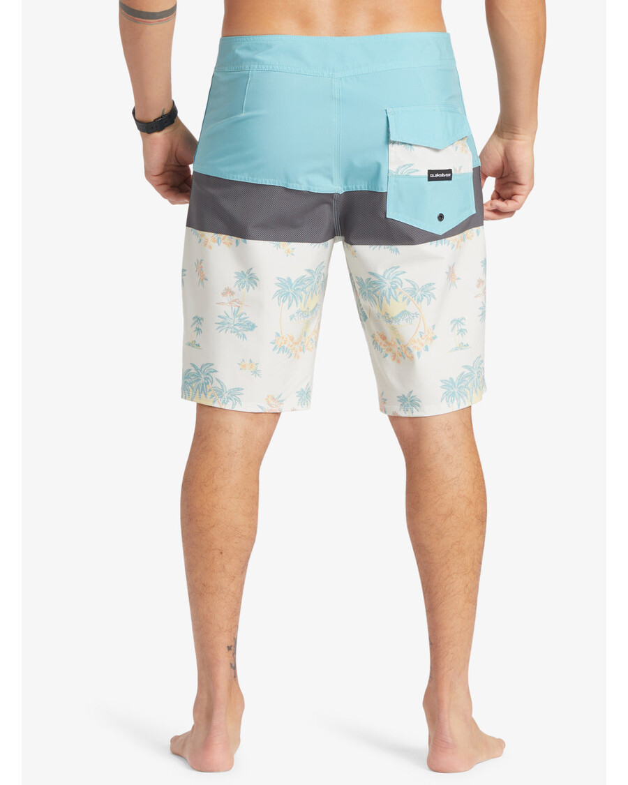 Quiksilver Surfsilk Paneliniai 20 Colių šortai - Sniego Baltumo Delno Spritz