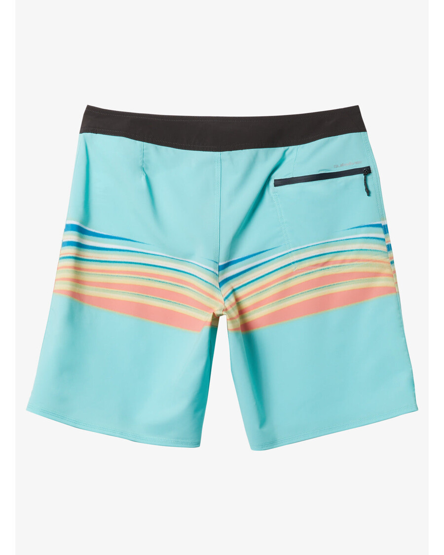Quiksilver Surfsilk Airbrush 19" Boardshorts - Modré Záření