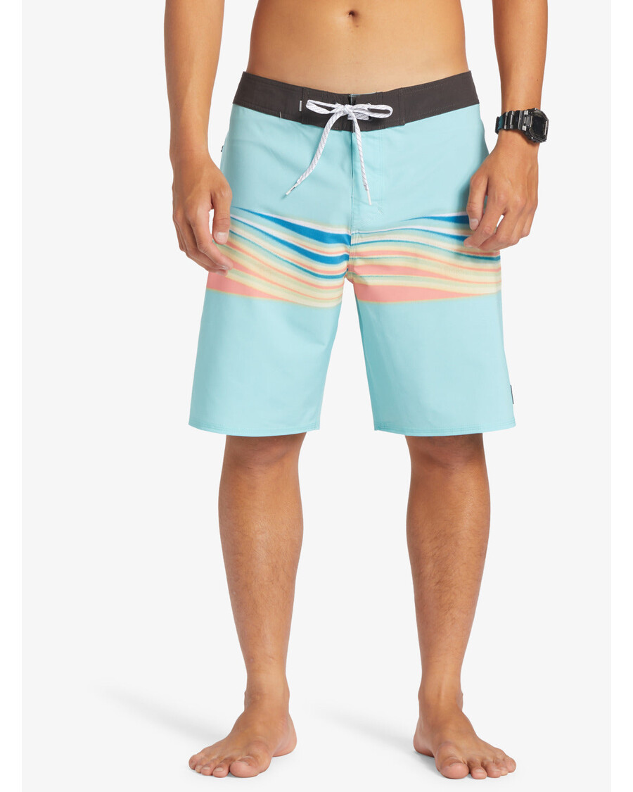 Quiksilver Surfsilk Airbrush 19" Boardshorts - Modré Záření