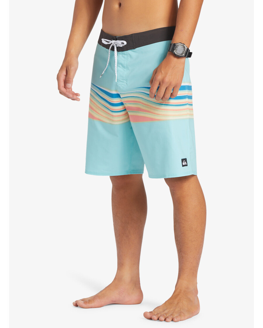 Quiksilver Surfsilk Airbrush 19" Boardshorts - Modré Záření