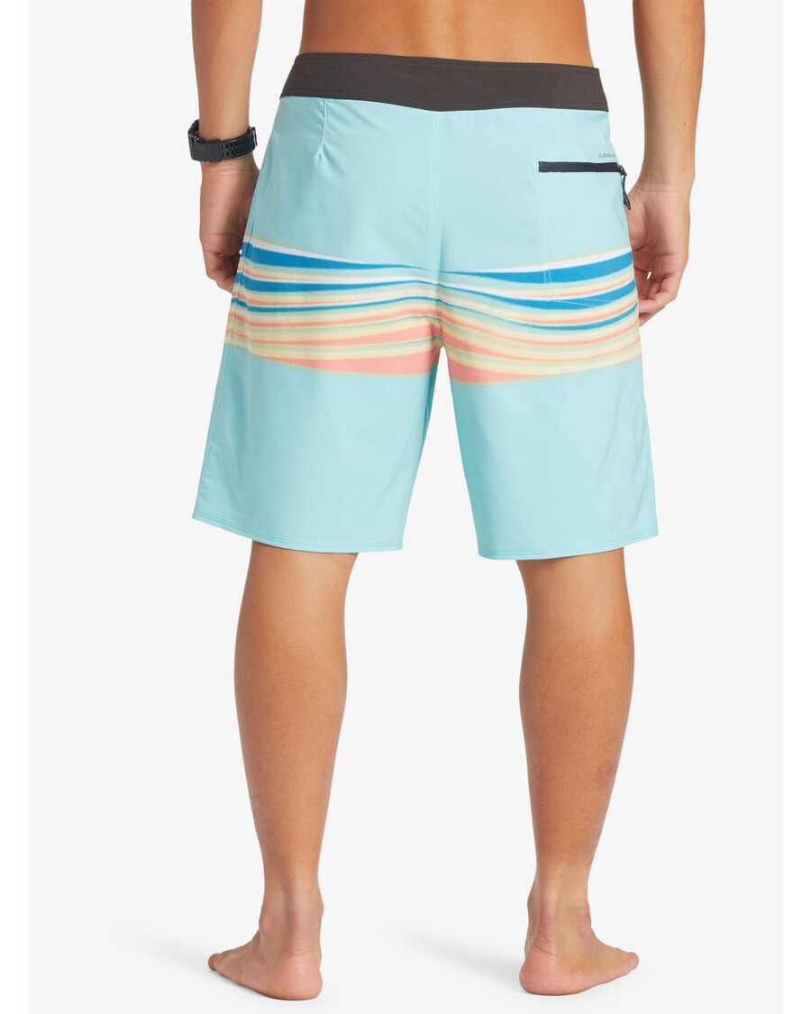 Quiksilver Surfsilk Airbrush 19" Boardshorts - Modré Záření