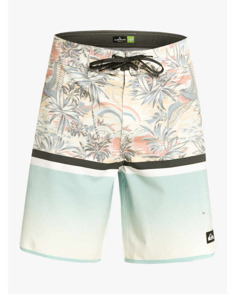 Quiksilver Surfsilk Division Scallop 19" Boardshorts - Nebesky Modré