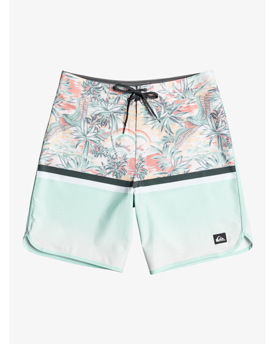 Quiksilver Surfsilk Division Scallop 19" Boardšortky - Nebeská Modrá