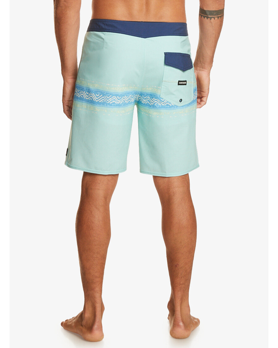 Quiksilver Surfsilk Mesa şeritli 19" Sörf şortu - Pastel Turkuaz