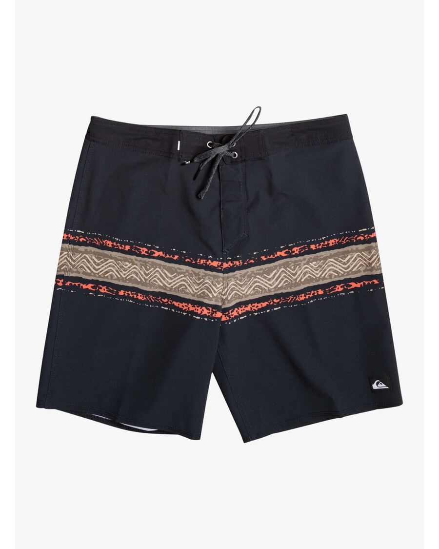 Quiksilver Surfsilk Mesa Stripe 19" Boardshorts - Svarta