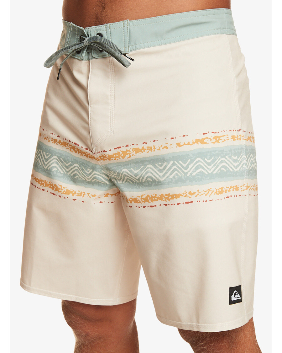 Quiksilver Surfsilk Mesa Stripe 19" Boardshortsit - Koivu