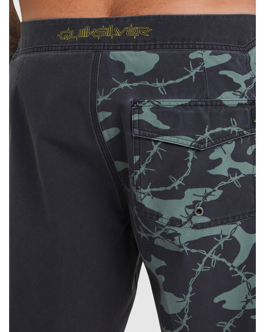 Quiksilver Surfsilk Mikey Arch 19" Boardšortky - černé