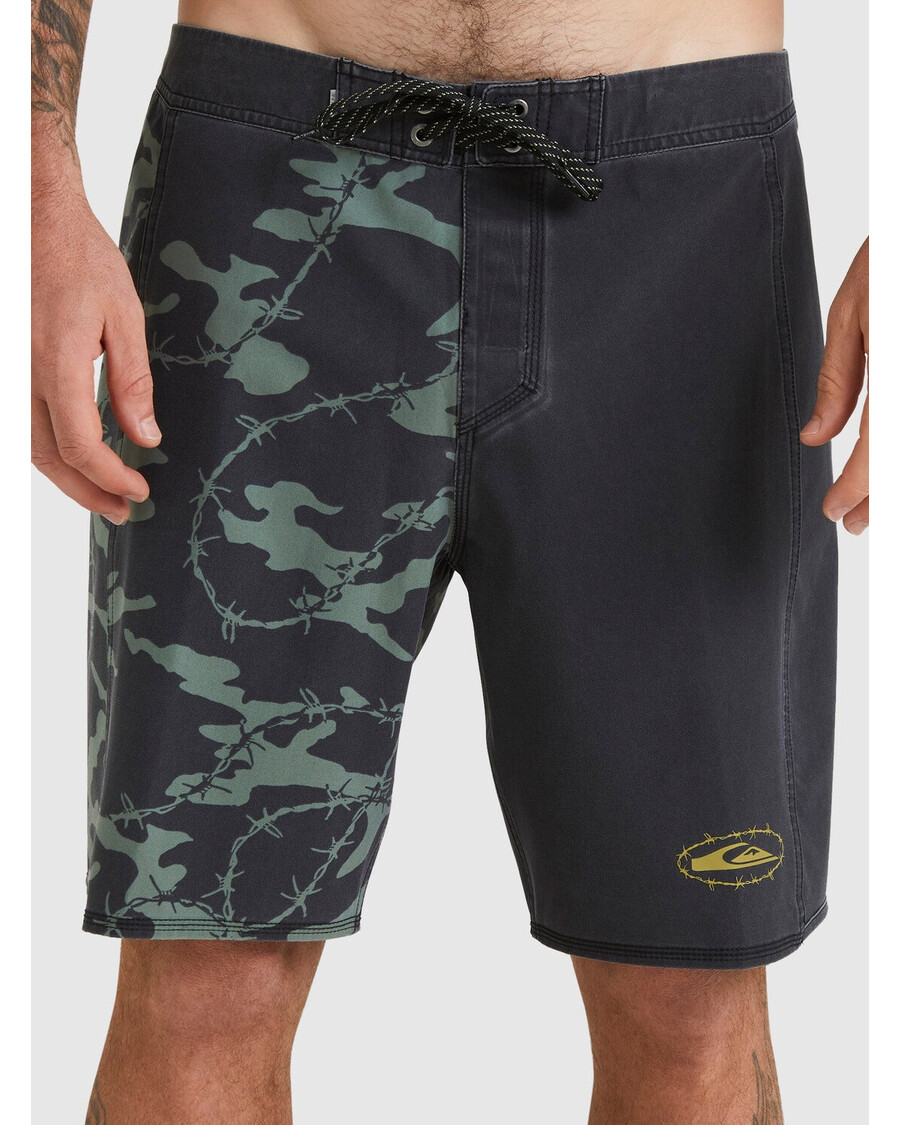 Quiksilver Surfsilk Mikey Arch 19" Boardšortky - černé