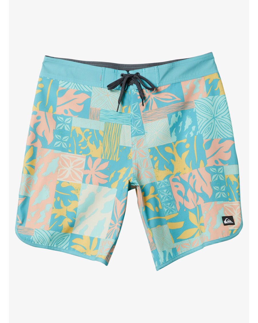 Quiksilver Surfsilk Hawaii Scallop 19" Kratke Hlače Za Dasku - Reef Waters
