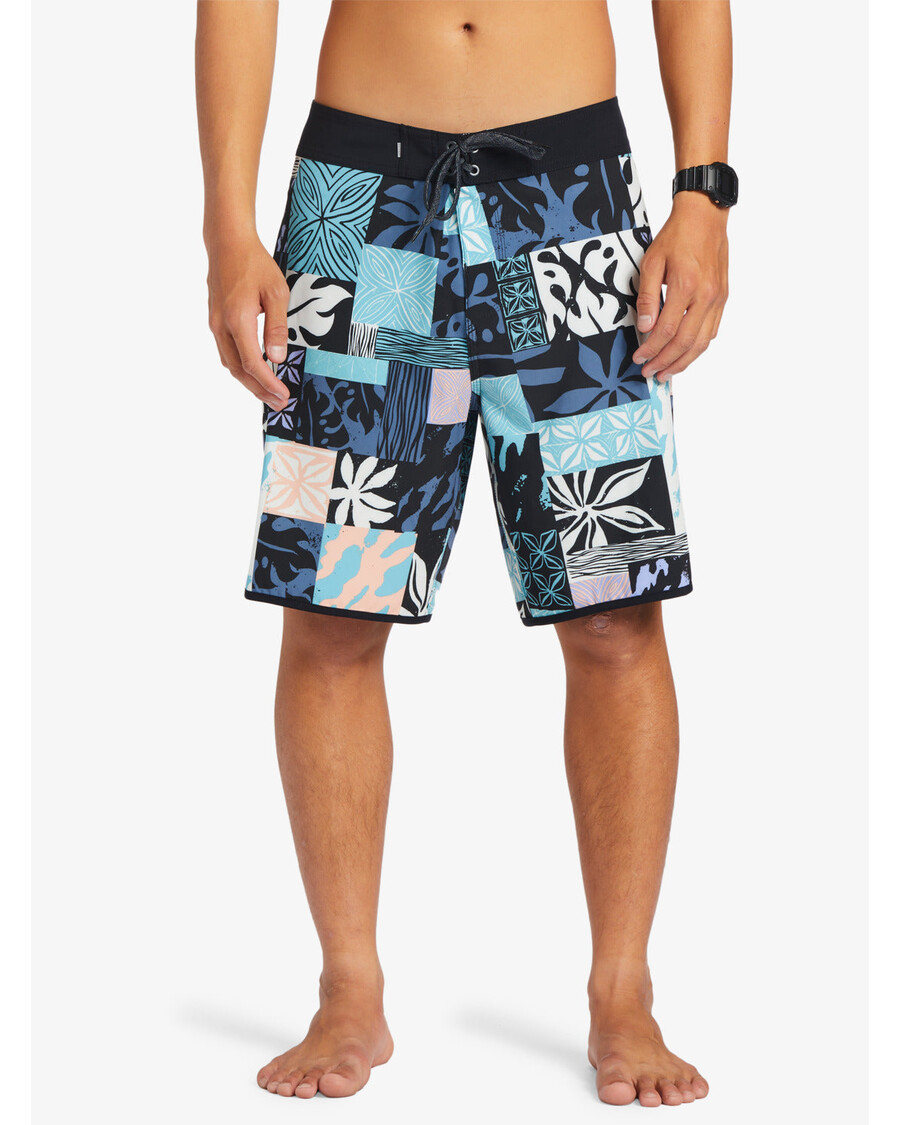Quiksilver Surfsilk Hawaii ķemmīšgliemeņu 19" Galda šorti - Melni