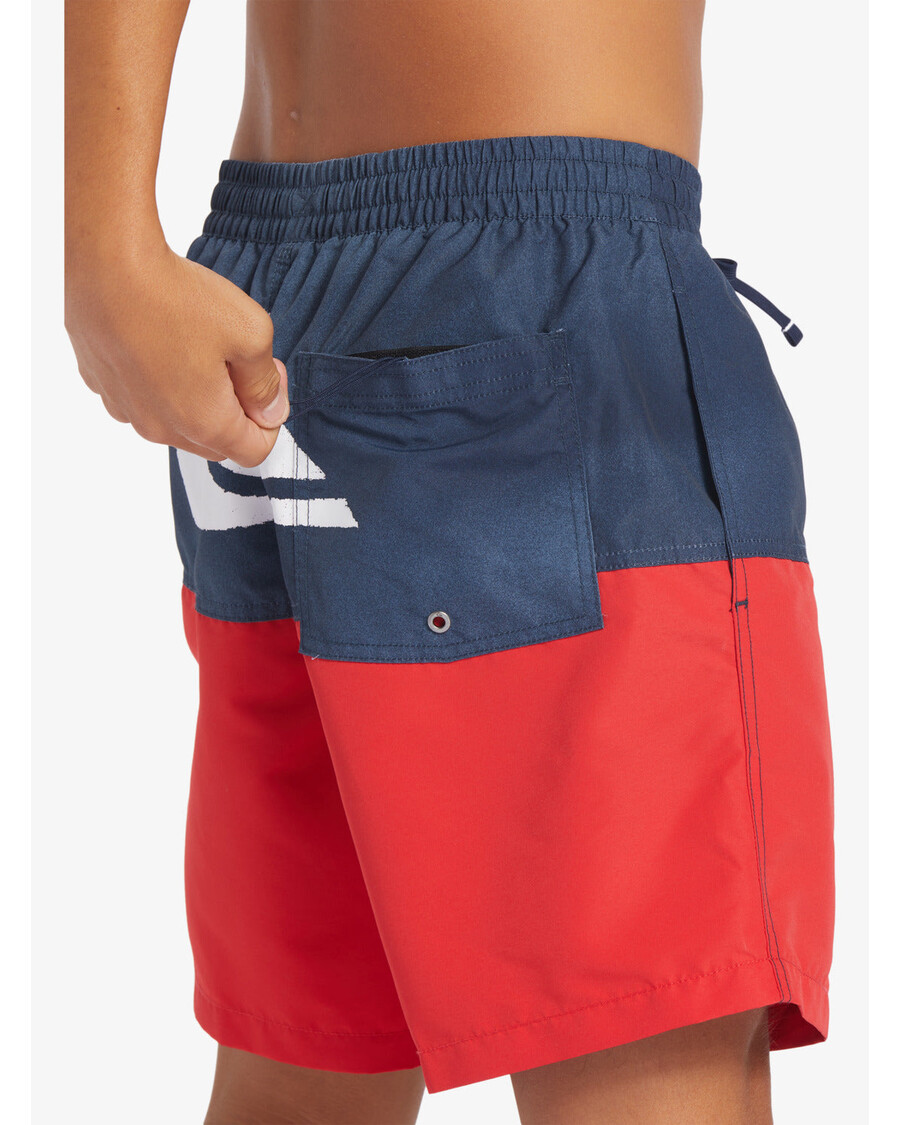 Quik Silver Butt Logo 17" Swim Trunks - Navy Blazer