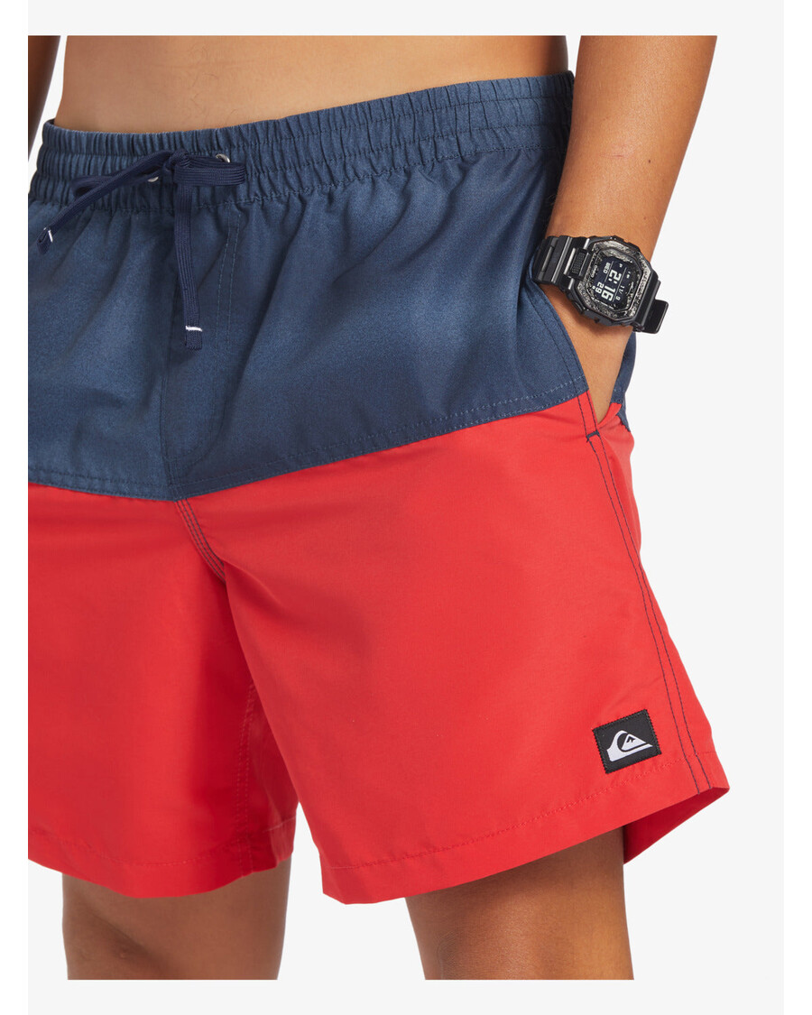 Quik Silver Butt Logo 17" Swim Trunks - Navy Blazer