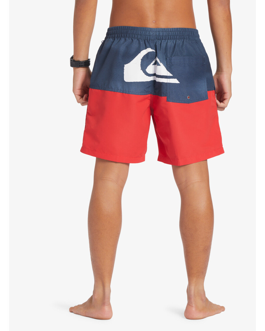 Quik Silver Butt Logo 17" Swim Trunks - Navy Blazer