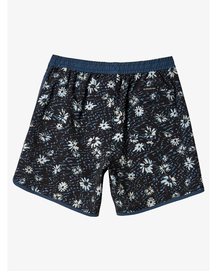 Quiksilver Surfsilk Scallop 17" Plavky - Půlnoční Námořnictvo