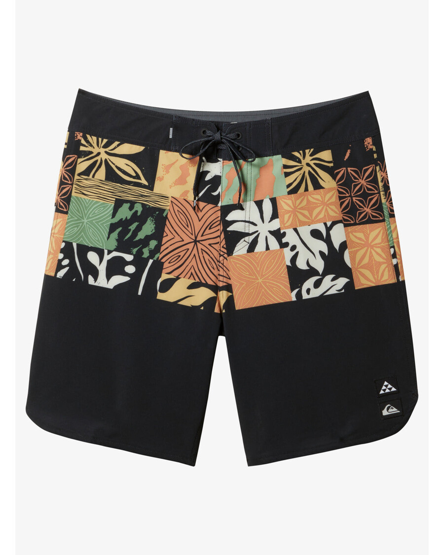 Quiksilver Surfsilk Hawaii Block 19" Boardshorts - Svart