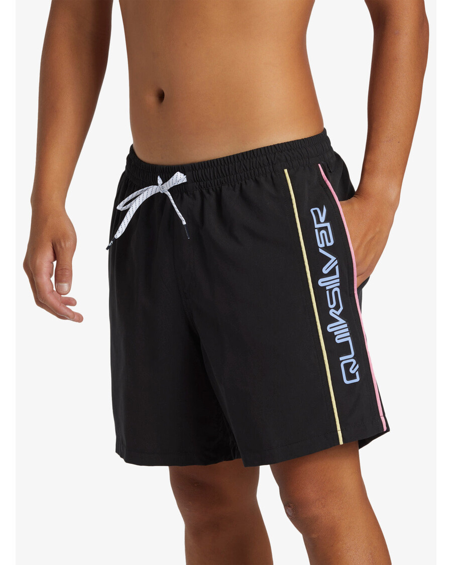 куиксилвер купаће гаће верт 2 17" - црне