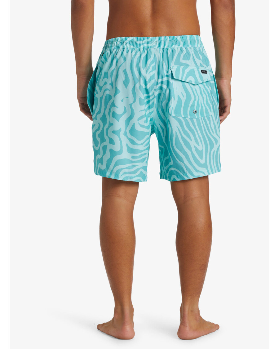 Quik Silver Surfsilk Mix 17" Swim Trunks - Marine Blue