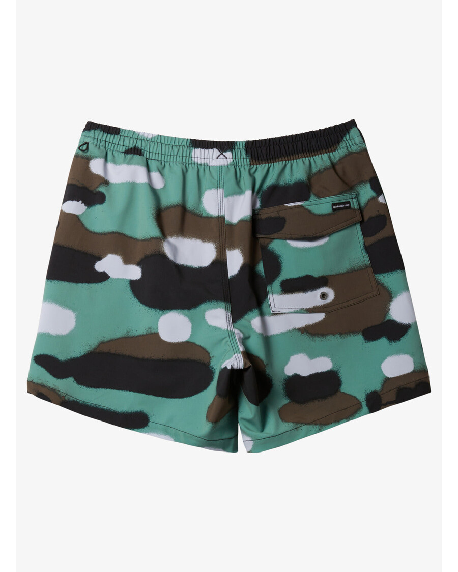Quik Silver Surfsilk Mix 17" Swim Trunks - Camo