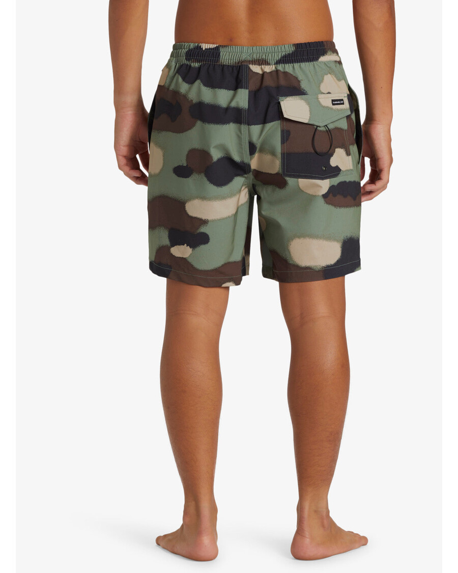 Quik Silver Surfsilk Mix 17" Swim Trunks - Camo