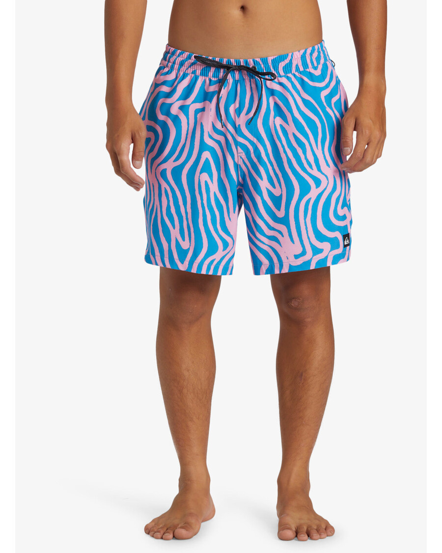 Quik Silver Surfsilk Mix 17" Swim Trunks - Prism Pink