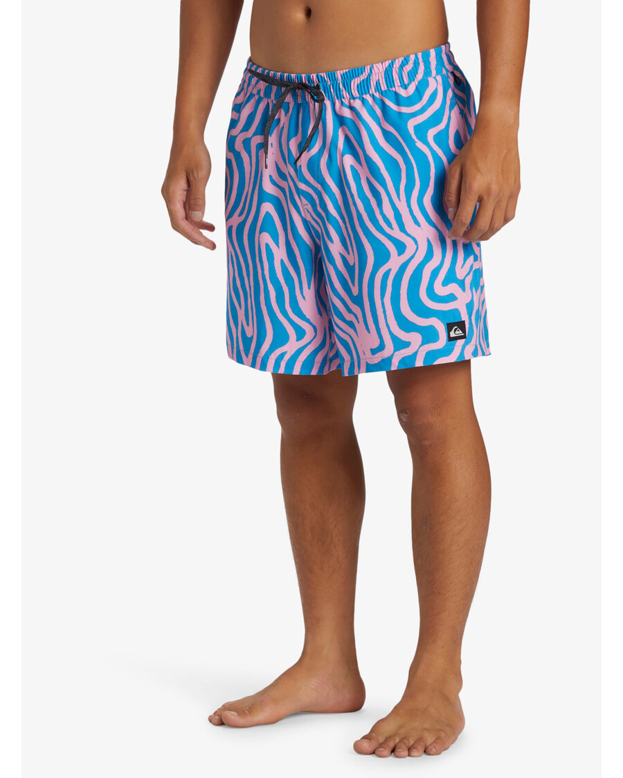 Quik Silver Surfsilk Mix 17" Swim Trunks - Prism Pink