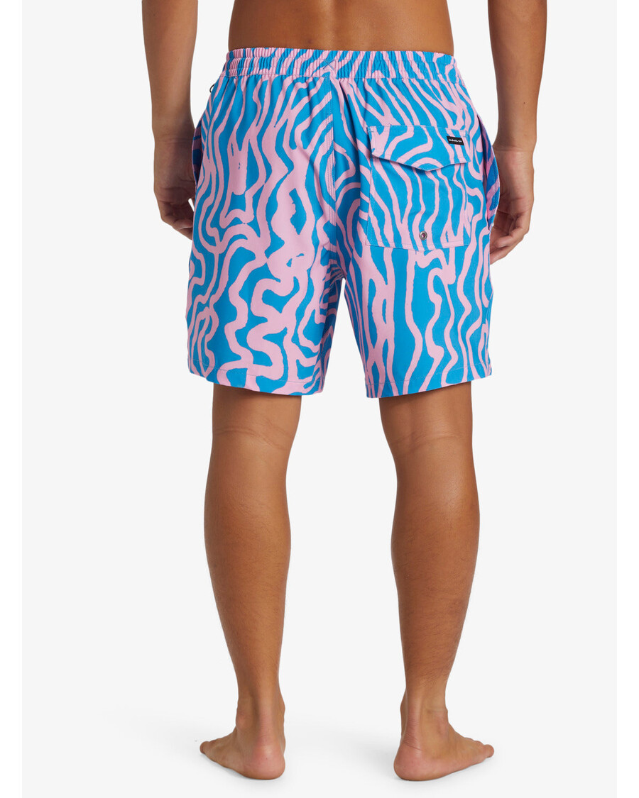 Quik Silver Surfsilk Mix 17" Swim Trunks - Prism Pink