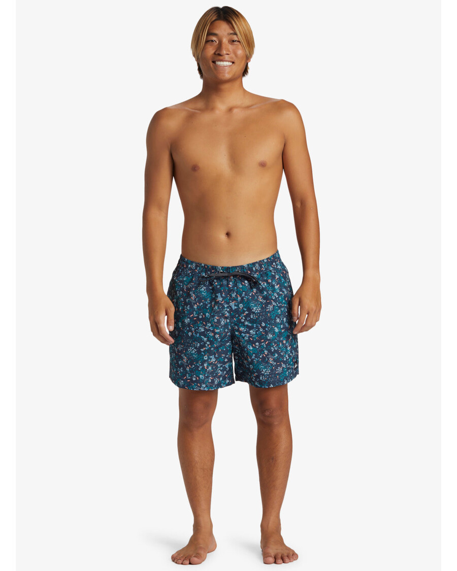 Quiksilver Remade Mix 17" Badbyxor - Mörk Marinblå