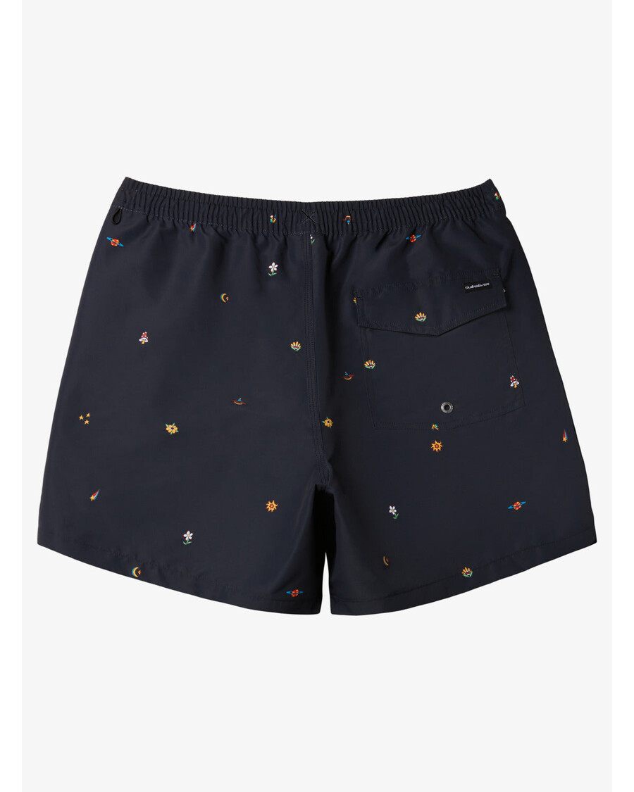 Quik Silver Remade Mix 17" Swim Trunks - Black