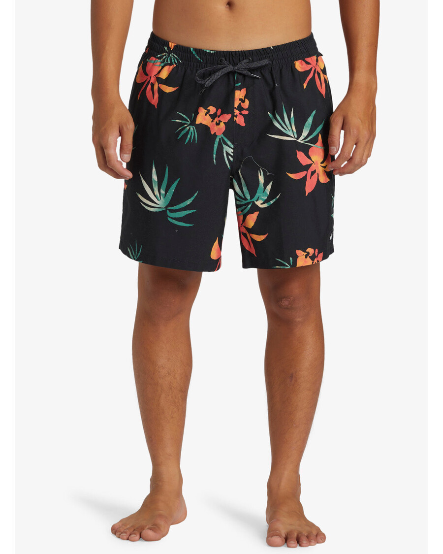 Quik Silver Everyday Mix 17" Swim Trunks - Black