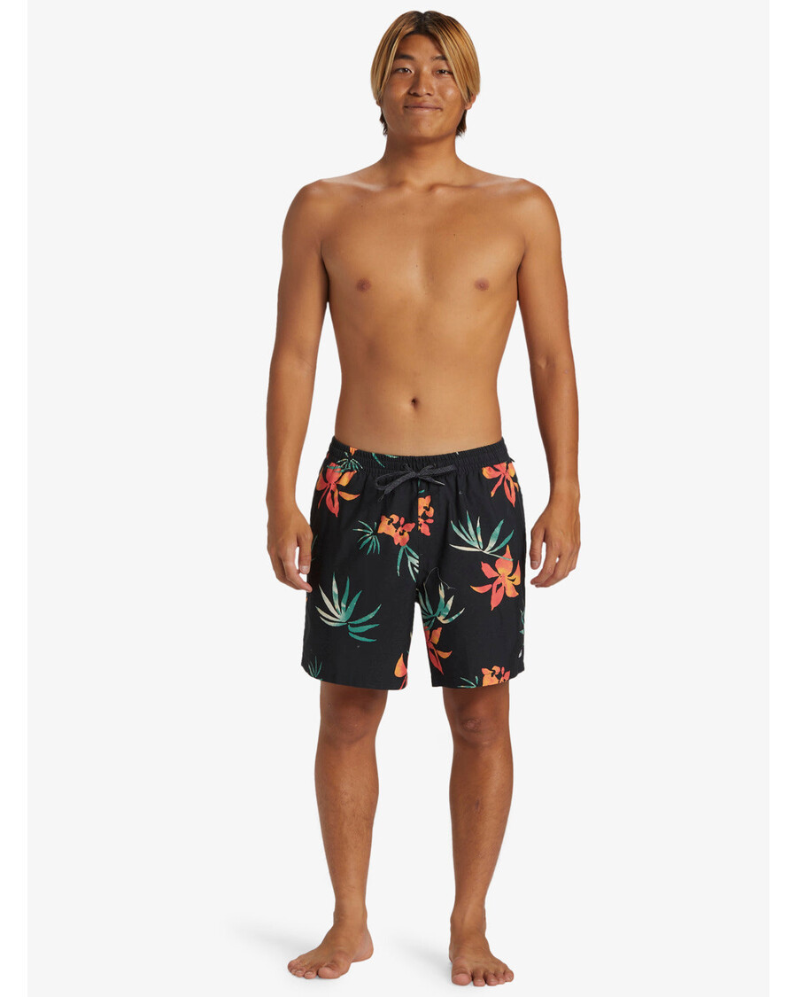 Quik Silver Everyday Mix 17" Swim Trunks - Black