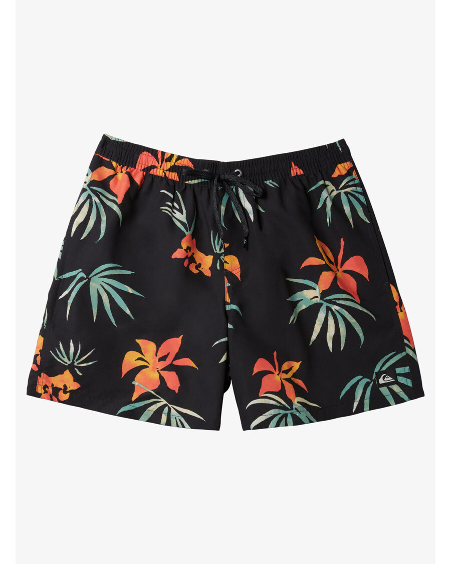 Quiksilver καθημερινή μίξη 17" μαγιό - μαύρα