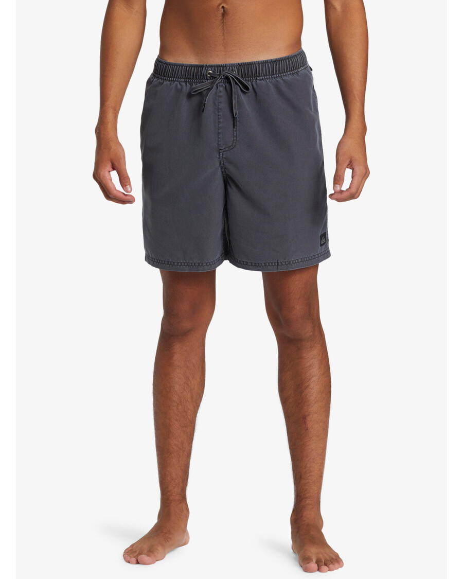 Quiksilver Každodenné Surfwash Plavky 17" - čierne