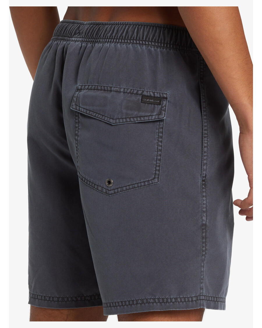 Quiksilver Každodenné Surfwash Plavky 17" - čierne