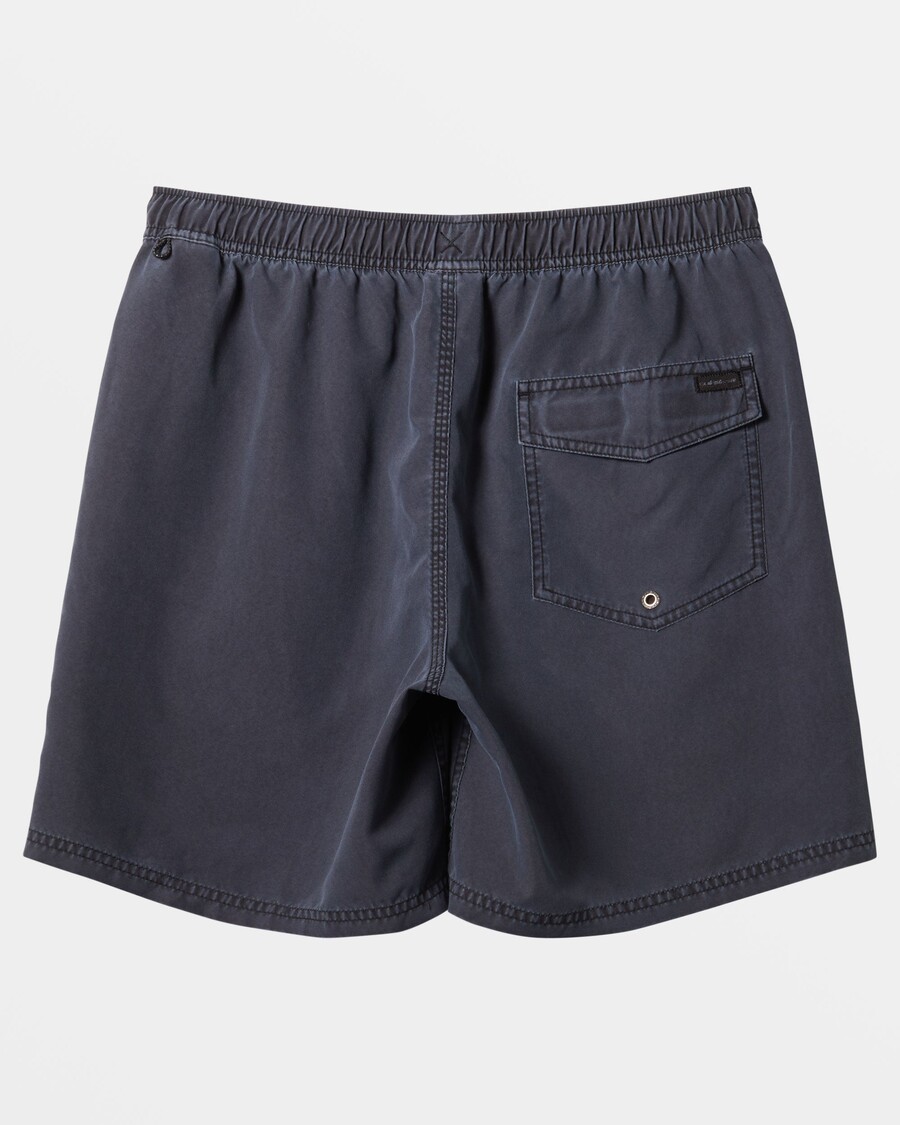 Quiksilver Každodenné Surfwash Plavky 17" - čierne