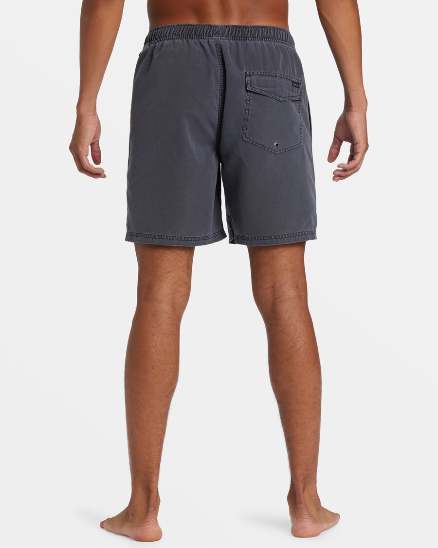 Quiksilver Každodenné Surfwash Plavky 17" - čierne