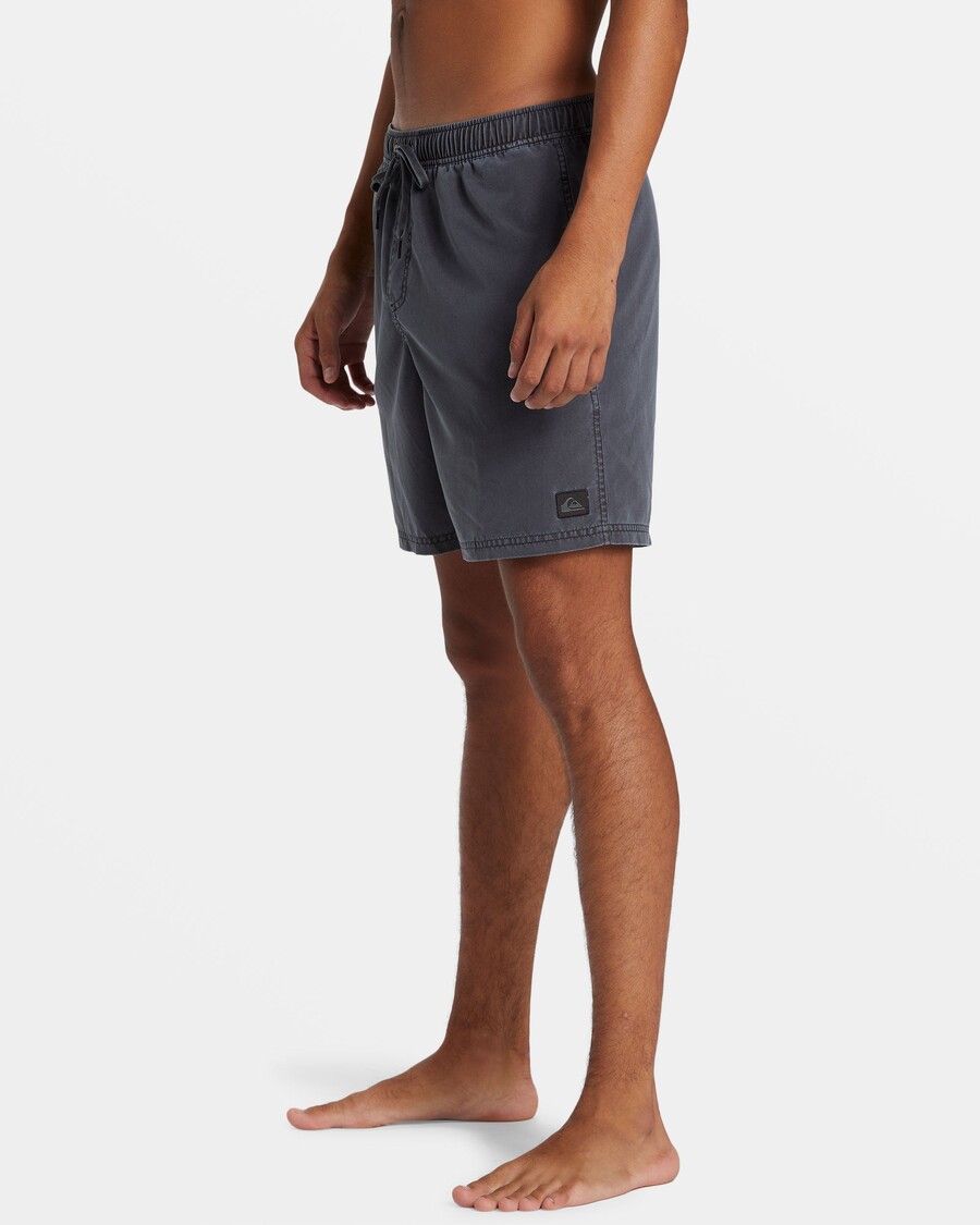 Quiksilver Každodenné Surfwash Plavky 17" - čierne