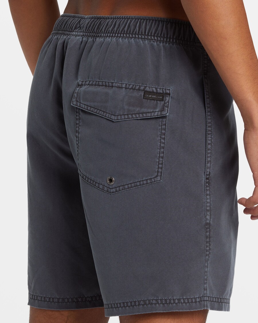 Quiksilver Každodenné Surfwash Plavky 17" - čierne