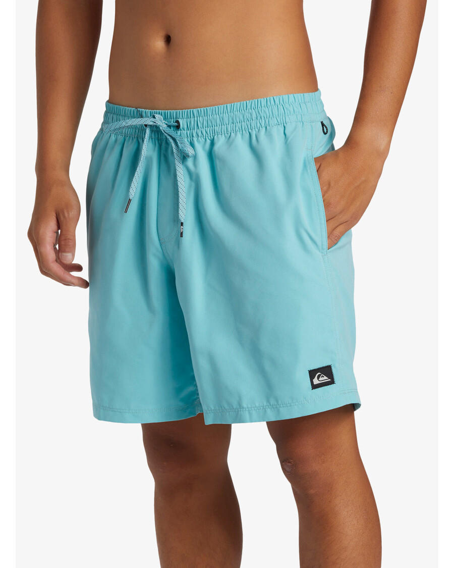 Quik Silver Everyday Solid 17" Swim Trunks - Marine Blue