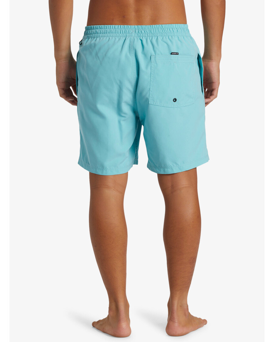 Quik Silver Everyday Solid 17" Swim Trunks - Marine Blue