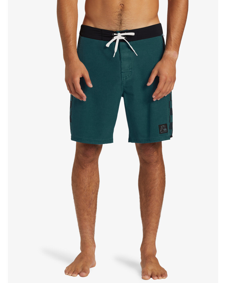 шорты Quiksilver Original Arch Hempstretch 18 дюймов - колониальный синий