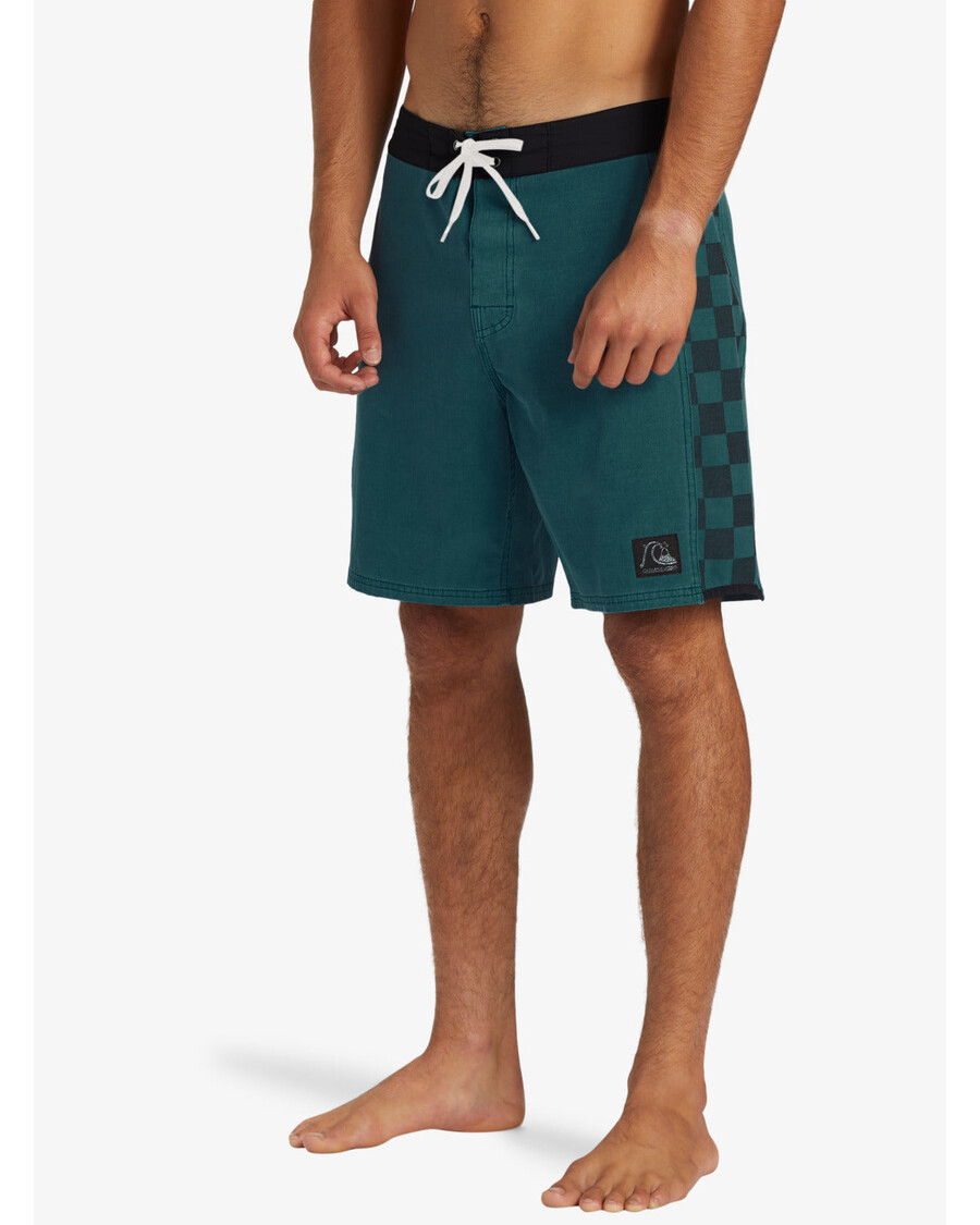 шорты Quiksilver Original Arch Hempstretch 18 дюймов - колониальный синий