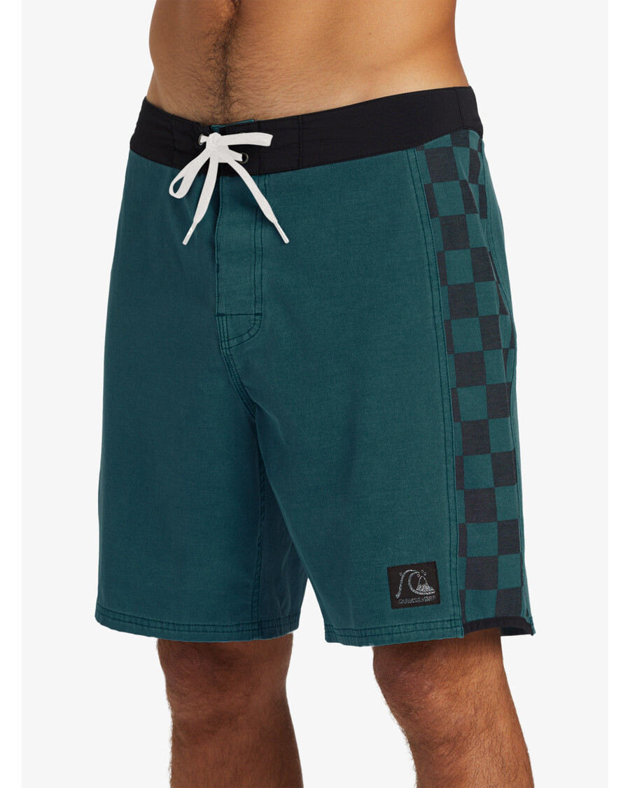 шорты Quiksilver Original Arch Hempstretch 18 дюймов - колониальный синий