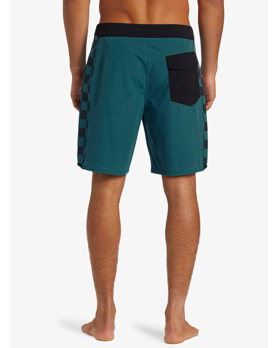 шорты Quiksilver Original Arch Hempstretch 18 дюймов - колониальный синий