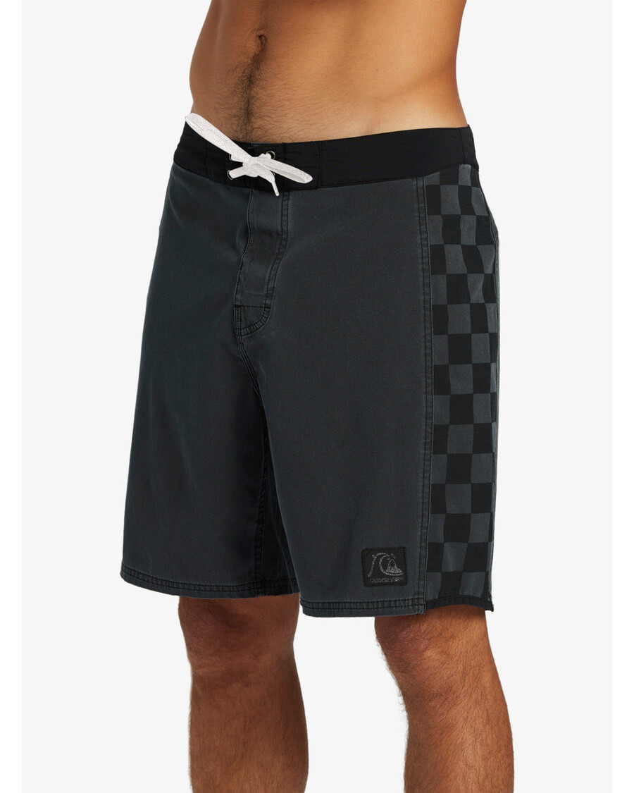 Quiksilver Original Arch Hempstretch 18" Boardshortky - čierne