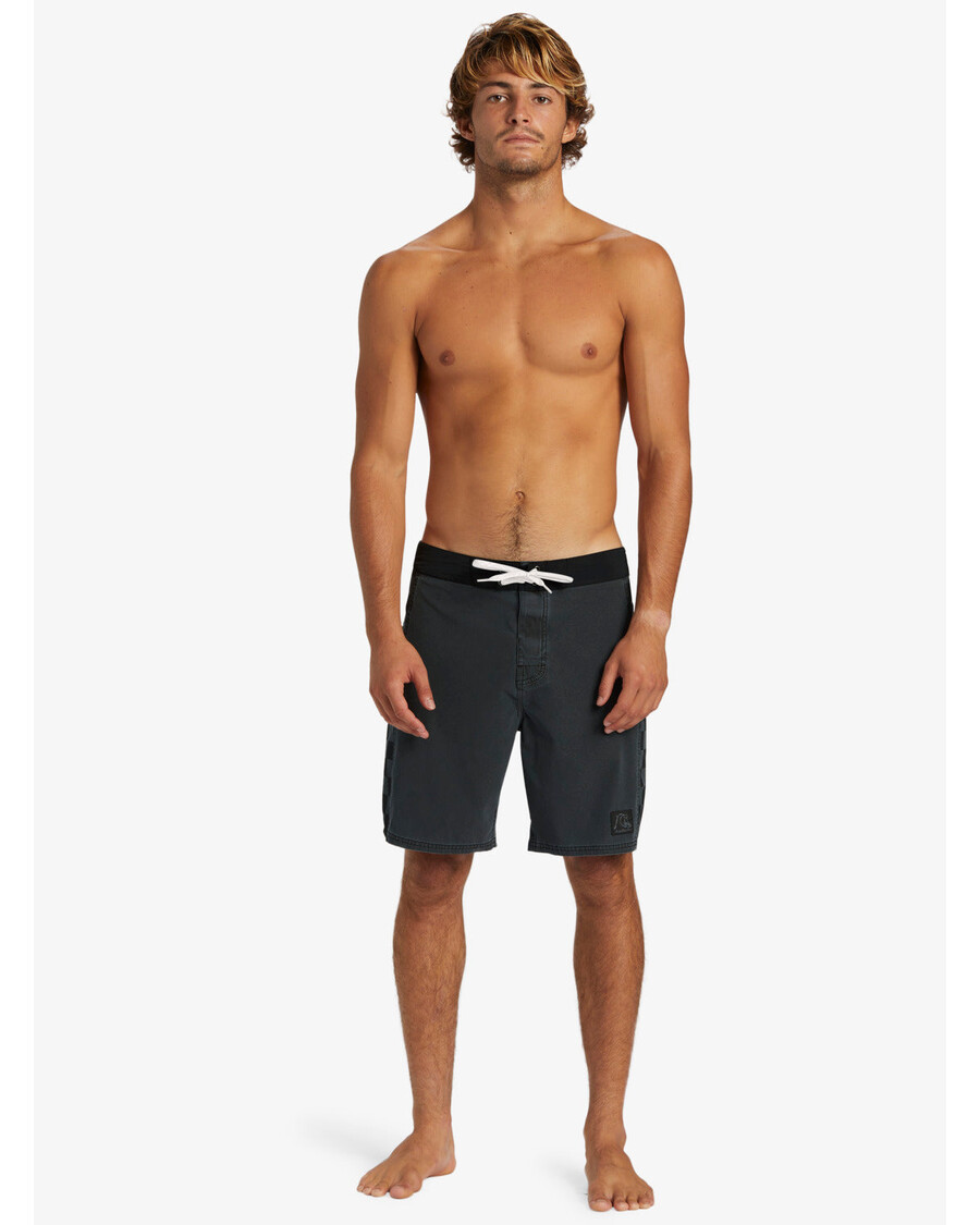Quiksilver Original Arch Hempstretch 18" Boardshortky - čierne